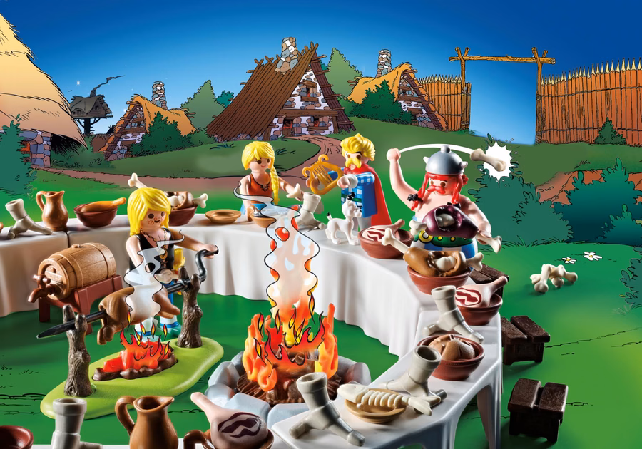 Asterix: Byns festmåltid