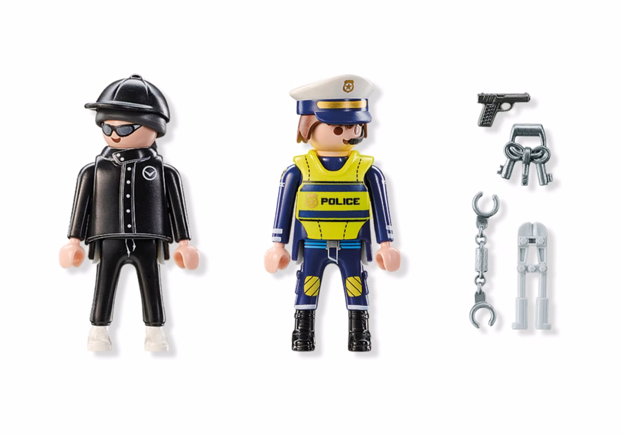 DuoPack-polis och inbrottstjuv