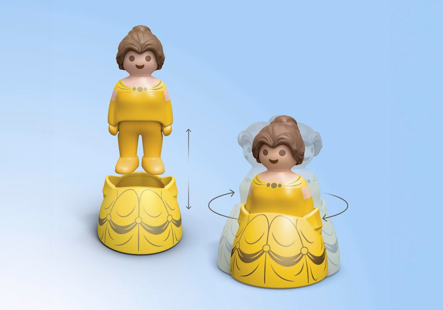 JUNIOR & Disney: Belles lektorn med ljud