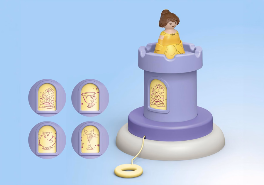 JUNIOR & Disney: Belles lektorn med ljud