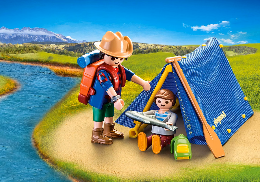 Campingäventyrsbärväska