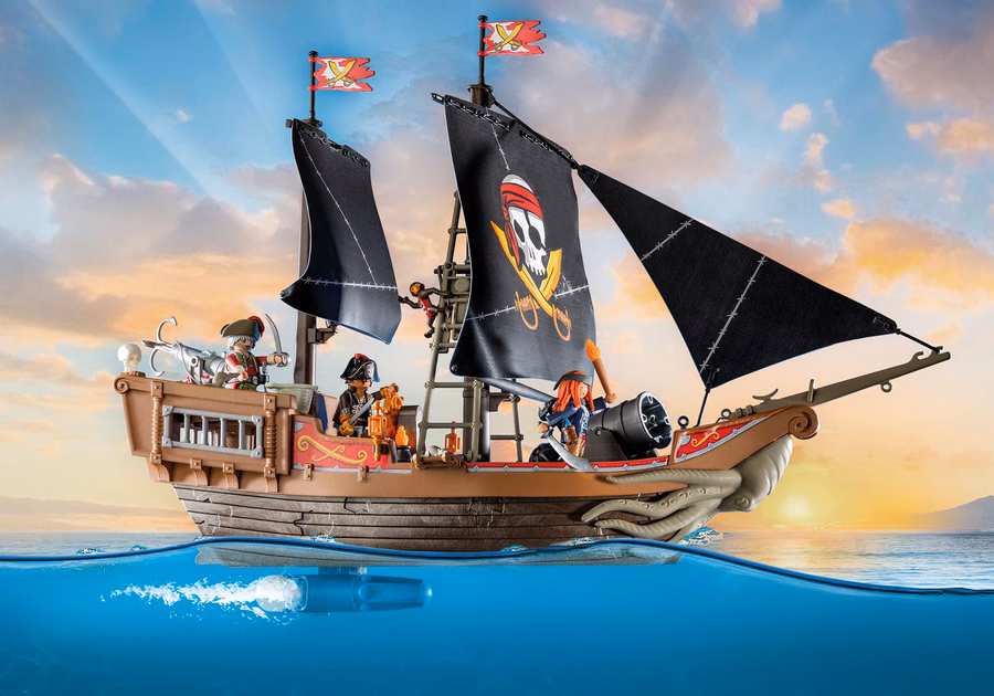 Stort piratskepp