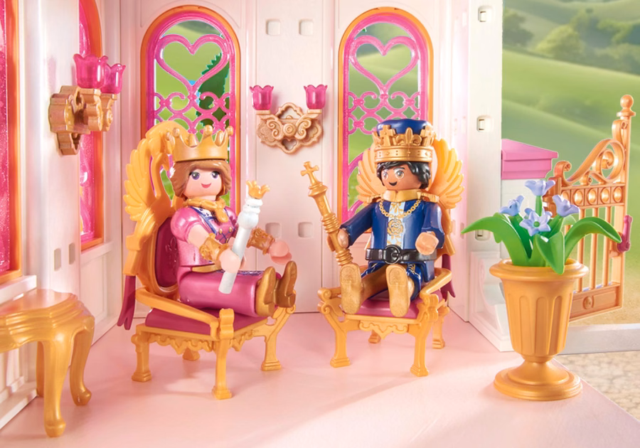 XL Prinsessslott med kungapar