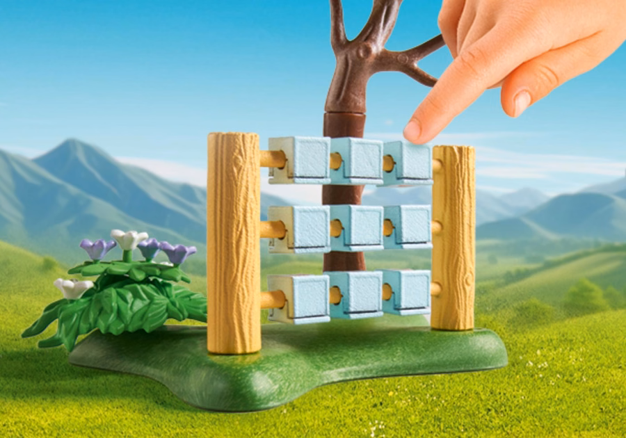 Trädgård med kungliga spel